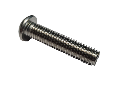 Buttonhead bolt rustfri  A2 8x35mm